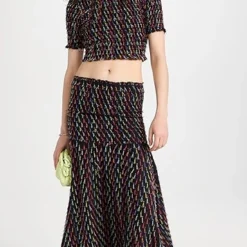 Abacaxi Smocked Skirt -Deals Glitz Muse Store abcxi300401cd2d 1679498867169 2 0. UX357 QL90