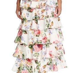 Alix Of Bohemia Tasha Rose Ruffle Skirt -Deals Glitz Muse Store abohe3014313730 1680547859355 2 0. UX357 QL90