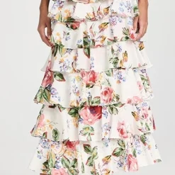 Alix Of Bohemia Tasha Rose Ruffle Skirt -Deals Glitz Muse Store abohe3014313730 1680547859452 2 0. UX357 QL90