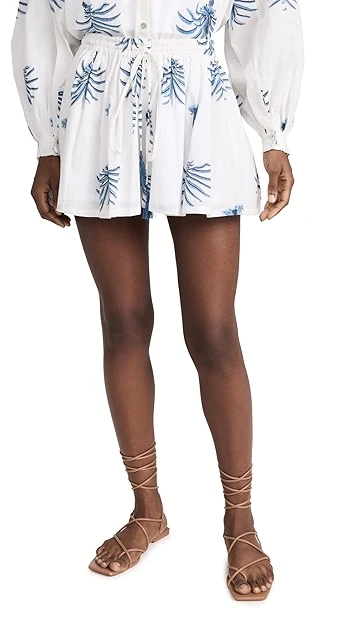 Alix Of Bohemia Christy Indigo Palm Shorts 8 Alix Of Bohemia Christy Indigo Palm Shorts - Image 6