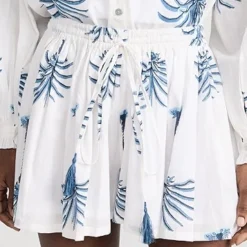 Alix Of Bohemia Christy Indigo Palm Shorts