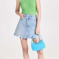 AGOLDE Crisscross Skirt -Deals Glitz Muse Store agole30660153a7 1652722205901 2 0. UX357 QL90