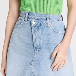 AGOLDE Crisscross Skirt -Deals Glitz Muse Store agole30660153a7 1652722206725 2 0. UX357 QL90