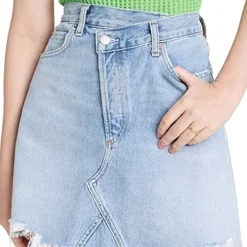 AGOLDE Crisscross Skirt -Deals Glitz Muse Store agole30660153a7 1652722207382 2 0. UX357 QL90