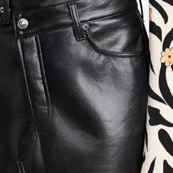 AGOLDE Recycled Leather Criss Cross Skirt -Deals Glitz Muse Store agole3068511759 1661201455080 2 0. UX357 QL90