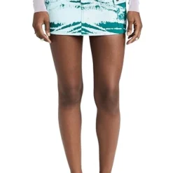 AGR Printed Denim Miniskirt -Deals Glitz Muse Store agrrr300111738e 1681303647558 2 0. UX357 QL90