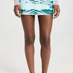 AGR Printed Denim Miniskirt -Deals Glitz Muse Store agrrr300111738e 1681303648734 2 0. UX357 QL90