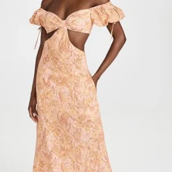 Agua By Agua Bendita Cielo Vuelo Atardecer Maxi Dress