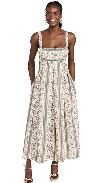 Agua By Agua Bendita Hortensia Golondrina Midi Dress 8 Agua By Agua Bendita Hortensia Golondrina Midi Dress - Image 6