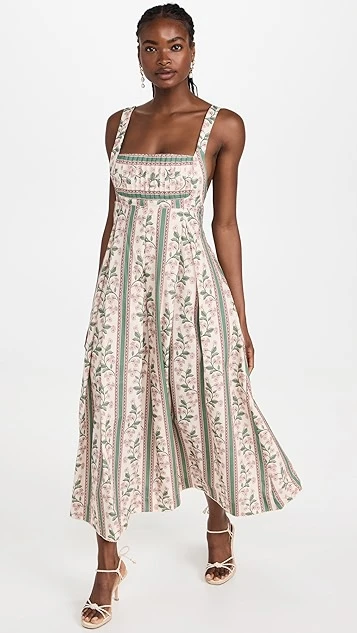 Agua By Agua Bendita Hortensia Golondrina Midi Dress 3 Agua By Agua Bendita Hortensia Golondrina Midi Dress