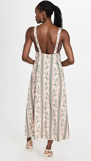 Agua By Agua Bendita Hortensia Golondrina Midi Dress 4 Agua By Agua Bendita Hortensia Golondrina Midi Dress - Image 2