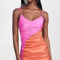 Ahluwalia Jade Ruched Dress -Deals Glitz Muse Store ahluu3000087760 1663271884555 2 0. UX357 QL90