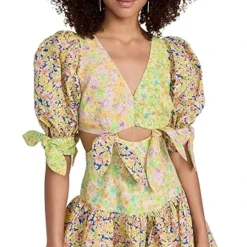 Alemais Daisy Spliced Mini Dress -Deals Glitz Muse Store alema300541c3c8 1672175990451 2 0. UX357 QL90