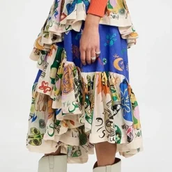 Alemais Soleil Ruffle Skirt -Deals Glitz Muse Store alema3005513203 1666972802144 2 0. UX357 QL90