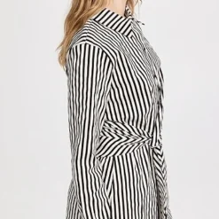Alice + Olivia Reina Asymm Draped Shirt Dress -Deals Glitz Muse Store alice465651ef98 1673386128690 2 0. UX357 QL90