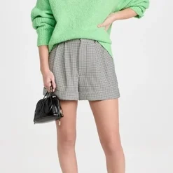 Alice + Olivia Conry Angled Tapered Cuff Shorts -Deals Glitz Muse Store alice465661ef99 1673627691410 2 0. UX357 QL90