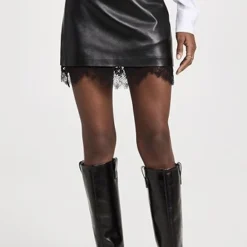 Alice + Olivia Rubi Faux Leather Two Tier Micro Skirt -Deals Glitz Muse Store alice465881cd2d 1669061941401 2 0. UX357 QL90