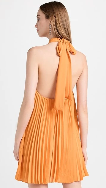 Alice + Olivia Aviana Halterneck Mini Dress 4 Alice + Olivia Aviana Halterneck Mini Dress - Image 2
