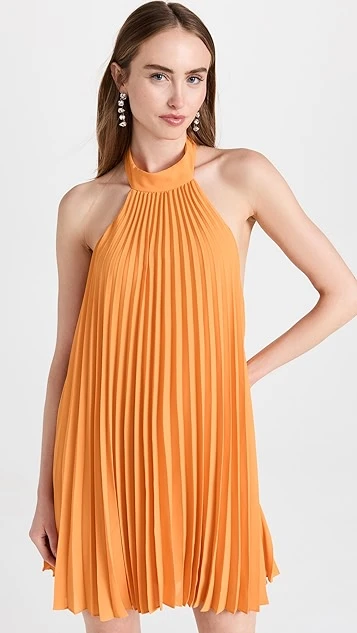 Alice + Olivia Aviana Halterneck Mini Dress 3 Alice + Olivia Aviana Halterneck Mini Dress