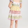 Alice + Olivia Tamia Puff Sleeve Babydoll Mini Dress -Deals Glitz Muse Store alice466211f84f 1680126628326 2 0. UX357 QL90