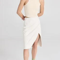 Alice + Olivia Siobhan Slipwrap Midi Skirt -Deals Glitz Muse Store alice4664511947 1675289619817 2 0. UX357 QL90