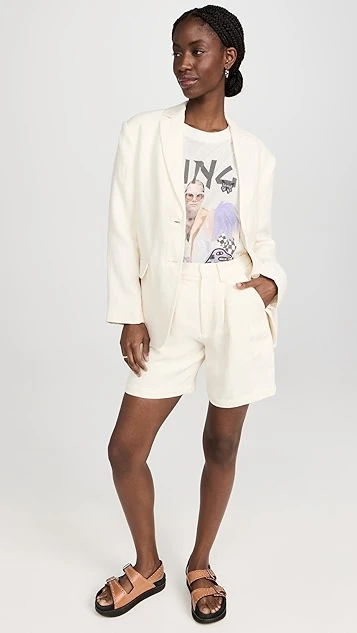 ANINE BING Carrie Shorts 6 ANINE BING Carrie Shorts - Image 4