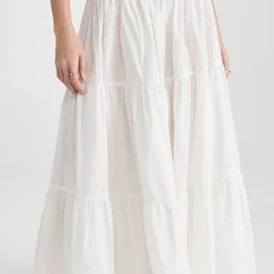 Apiece Apart Salida Romantic Maxi Skirt