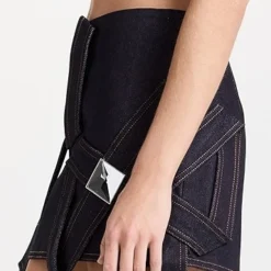 Area Crystal Pyramid Denim Miniskirt -Deals Glitz Muse Store areaa3023011675 1665705461501 2 0. UX357 QL90