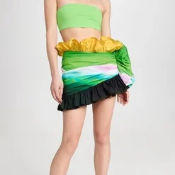 Area Ombre Nylon Ruffle Miniskirt -Deals Glitz Muse Store areaa302471ac51 1680100342133 2 0. UX357 QL90