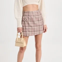 Atoir Check Miniskirt -Deals Glitz Muse Store atoir3002055994 1661972119261 2 0. UX357 QL90