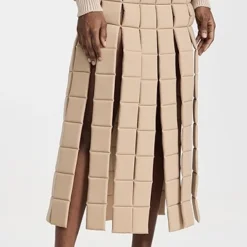 A.W.A.K.E. MODE High Waisted Multi Slits Quilted Skirt -Deals Glitz Muse Store awake3027158730 1674221242154 2 0. UX357 QL90