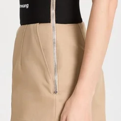 Alexander Wang Safari Shorts With Exposed Zipper And Logo Band -Deals Glitz Muse Store awang4374611307 1657925902000 2 0. UX357 QL90