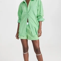 Alexander Wang Classic Boxer Shorts With Raw Hem -Deals Glitz Muse Store awang4392358413 1677616057559 2 0. UX357 QL90