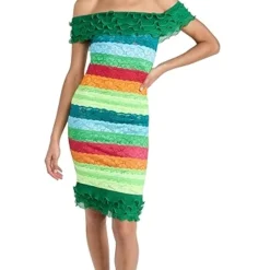 BruceGlen Cecilia Striped Lace Bandage Mini Dress -Deals Glitz Muse Store bglen300321eee4 1673460179210 2 0. UX357 QL90