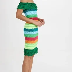 BruceGlen Cecilia Striped Lace Bandage Mini Dress -Deals Glitz Muse Store bglen300321eee4 1673460179508 2 0. UX357 QL90