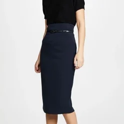 Black Halo High Waisted Pencil Skirt -Deals Glitz Muse Store black3017110962 q3 2 2. UX357 QL90