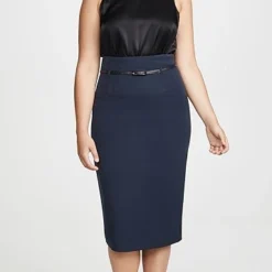 Black Halo High Waisted Pencil Skirt -Deals Glitz Muse Store black3017110962 q4 2 2. UX357 QL90