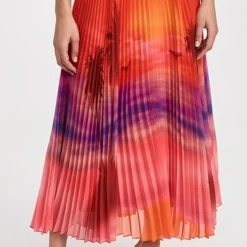 Brandon Maxwell Chiffon Pleated Tea Length Skirt With Lining -Deals Glitz Muse Store bmaxw301501eccc 1673976476654 2 0. UX357 QL90