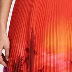 Brandon Maxwell Chiffon Pleated Tea Length Skirt With Lining -Deals Glitz Muse Store bmaxw301501eccc 1673976476935 2 0. UX357 QL90