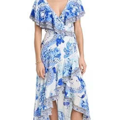 Camilla Frill Sleeve Long Dress -Deals Glitz Muse Store camla308781ec18 1667505305232 2 0. UX357 QL90