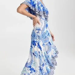 Camilla Frill Sleeve Long Dress -Deals Glitz Muse Store camla308781ec18 1667505305311 2 0. UX357 QL90