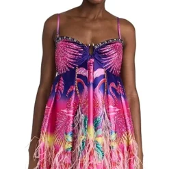 Camilla Strapless Short Feather Dress -Deals Glitz Muse Store camla308791ec1d 1671466756012 2 0. UX357 QL90