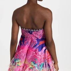 Camilla Strapless Short Feather Dress -Deals Glitz Muse Store camla308791ec1d 1671466756691 2 0. UX357 QL90