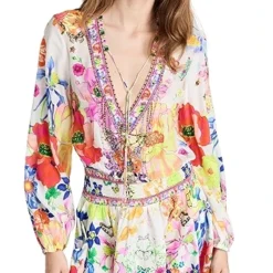 Camilla Shirred Relaxed Short Dress -Deals Glitz Muse Store camla308821ec1b 1669837973009 2 0. UX357 QL90