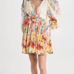 Camilla Blouson Flared Dress -Deals Glitz Muse Store camla309091f623 1681742886667 2 0. UX357 QL90