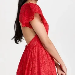 CAROLINE CONSTAS Marguerite Dress -Deals Glitz Muse Store ccons308201bb4e 1676479026801 2 0. UX357 QL90