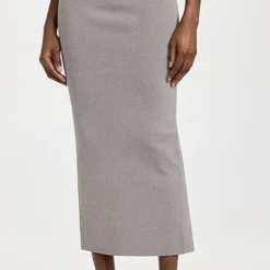 Christopher Esber Crystal Lattice Knit Skirt
