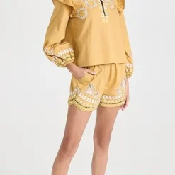 Chufy Henry Embroidered Shorts -Deals Glitz Muse Store chufy300781f7a1 1678296425292 2 0. UX357 QL90