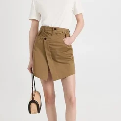 Closed Short Wrap Skirt -Deals Glitz Muse Store closd3034012517 1681226788634 2 0. UX357 QL90