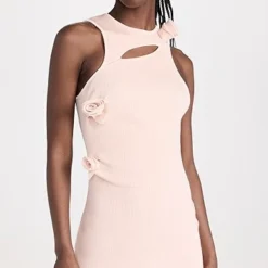 Coperni Asymmetric Flower Knit Mini Dress -Deals Glitz Muse Store copea3001529111 1683647317459 2 0. UX357 QL90